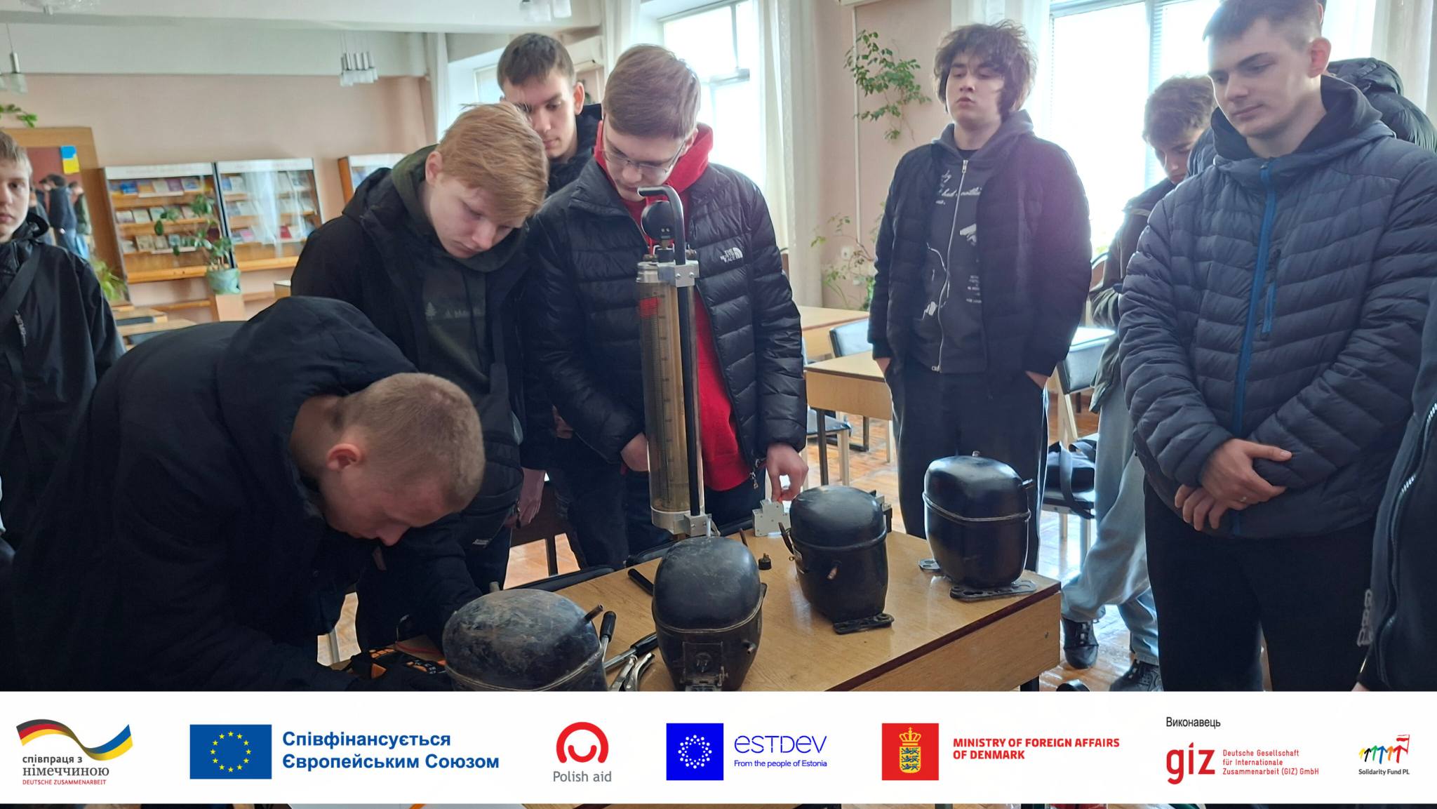 Воркшоп із мехатроніки у ДФКБМТА: Skills4Recovery