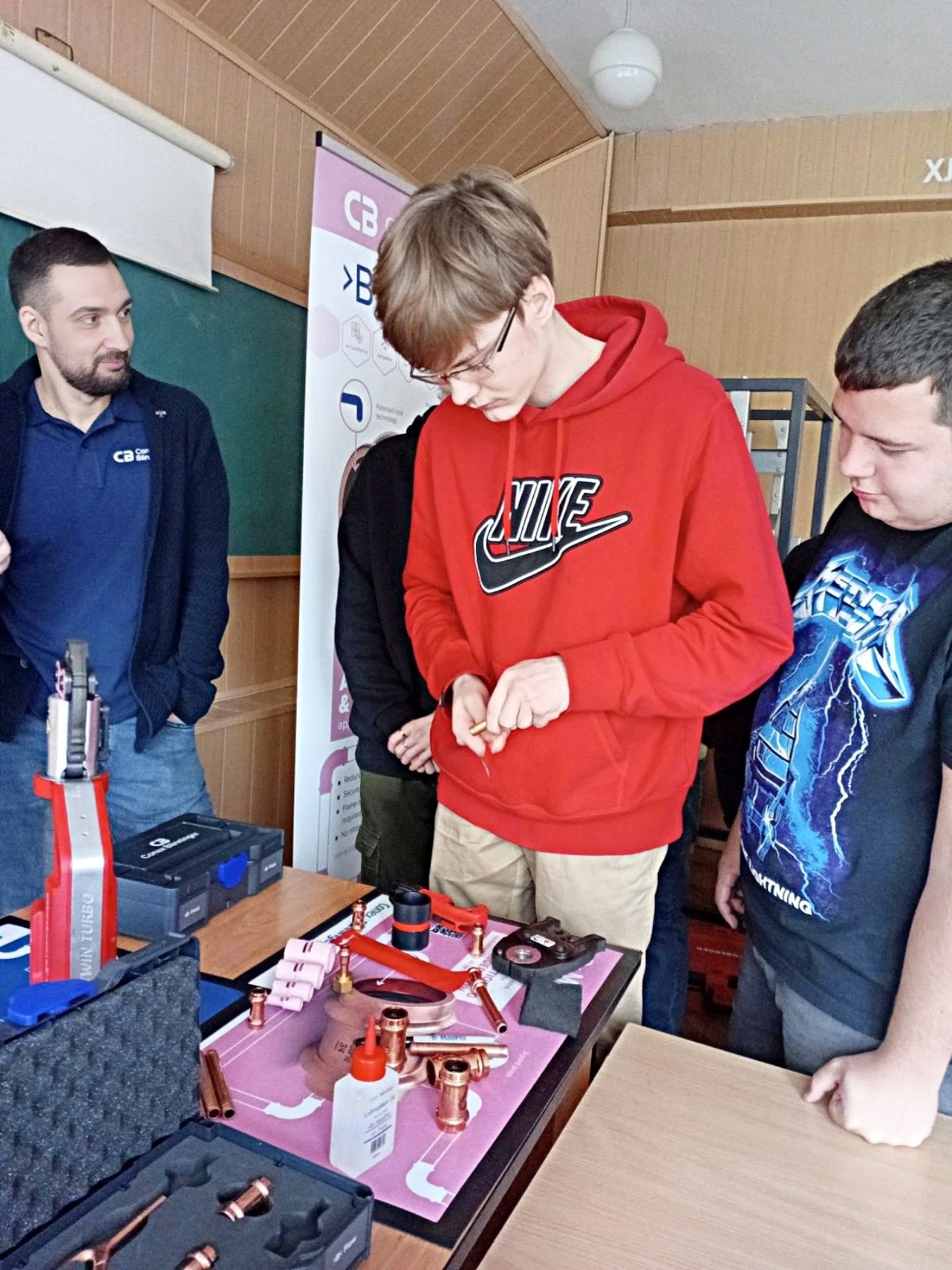 Workshop: Майстерність без полум’я! Опановуєм систему прес-фітинга Conex Bänninger